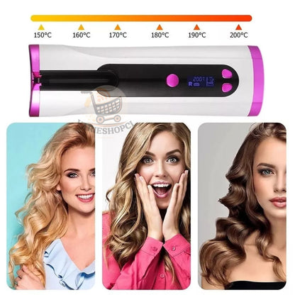 Onduladora y Rizadora Compacta Portátil GlamDigit™